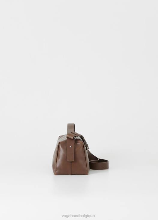 accessoire cuir marron unisexe 4N8J257 Vagabond sac à bandoulière florina - Vagabond chaussures
