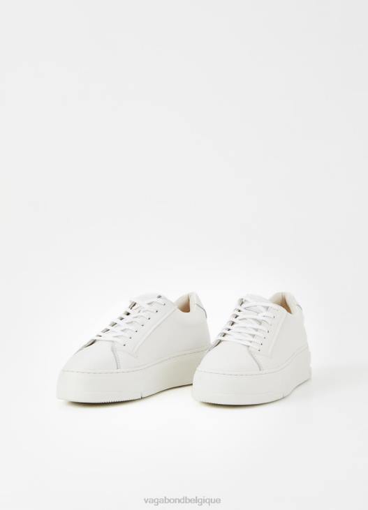 chaussure cuir blanc femmes 4N8J170 Vagabond baskets judy - Vagabond boutique Belgique