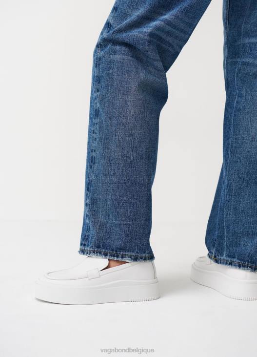 chaussure cuir blanc femmes 4N8J176 Vagabond baskets stacy - Vagabond boutique Belgique