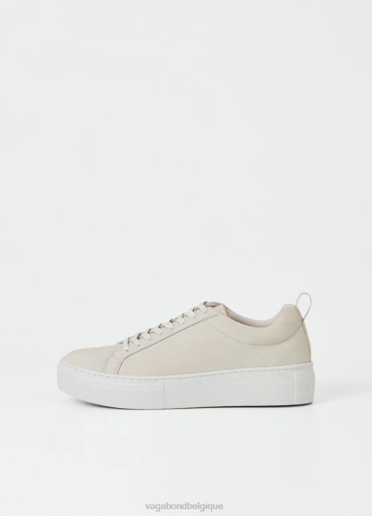chaussure nubuck blanc cassé femmes 4N8J181 Vagabond baskets à plateforme zoe - Vagabond sandales femme