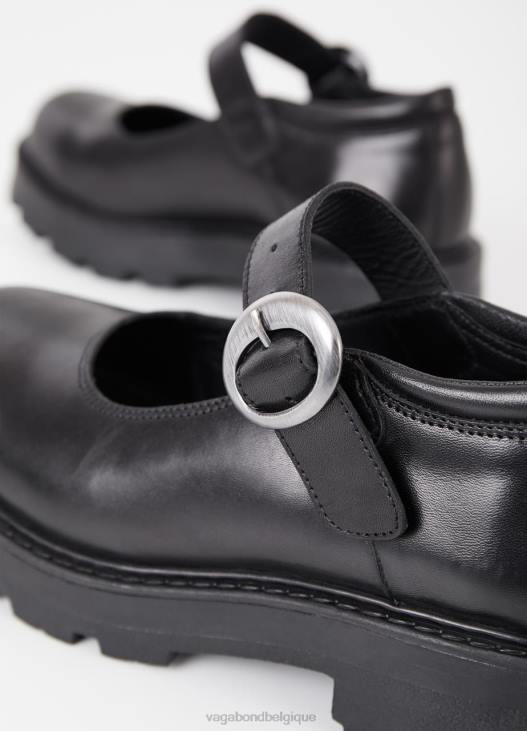 chaussure Cuir noir femmes 4N8J92 Vagabond chaussures cosmo 2.0 - Vagabond boutique Belgique