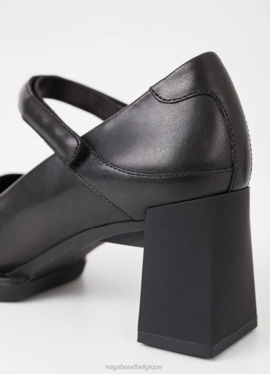 chaussure Cuir noir femmes 4N8J99 Vagabond escarpins edwina - Vagabond chaussures