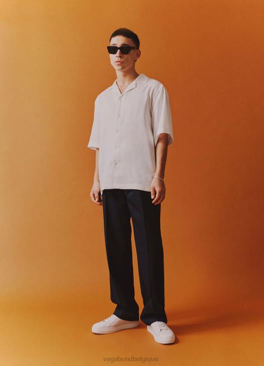 chaussure cuir blanc Hommes 4N8J262 Vagabond baskets paul 2.0 - Vagabond boutique Belgique