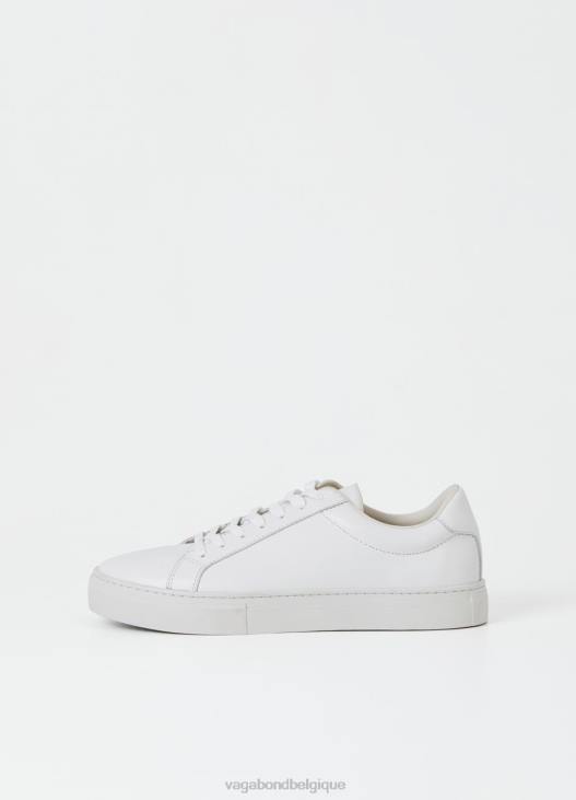 chaussure cuir blanc Hommes 4N8J262 Vagabond baskets paul 2.0 - Vagabond boutique Belgique