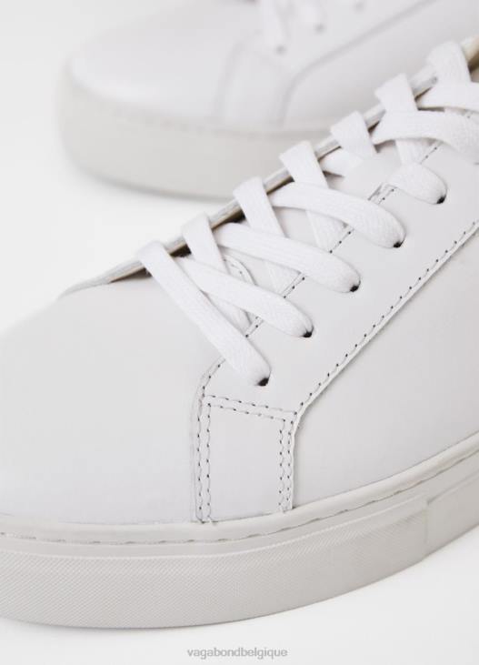 chaussure cuir blanc Hommes 4N8J262 Vagabond baskets paul 2.0 - Vagabond boutique Belgique