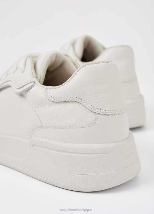 chaussure cuir blanc Hommes 4N8J267 Vagabond baskets cédric - Vagabond sandales femme