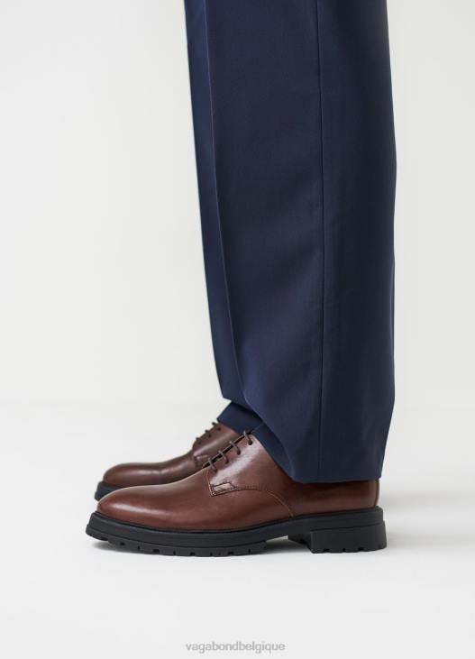 chaussure cuir marron Hommes 4N8J289 Vagabond chaussures johnny 2.0 - Vagabond boutique Belgique